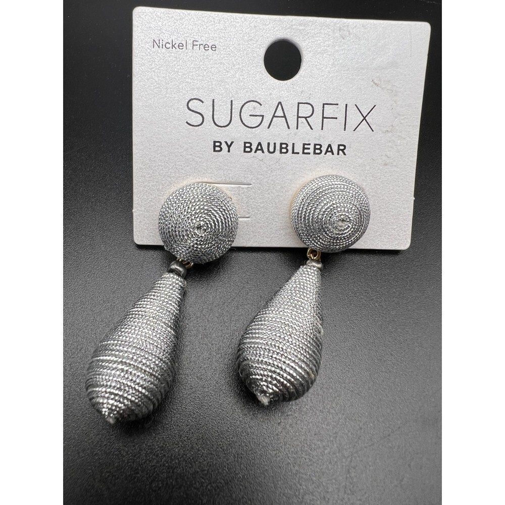 Sugarfix by BaubleBar Silver Drop Earrings